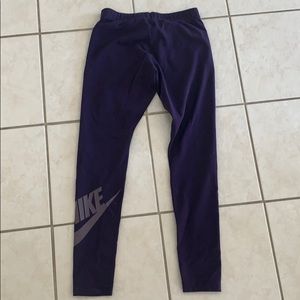 Nike Dark Purple Leggings